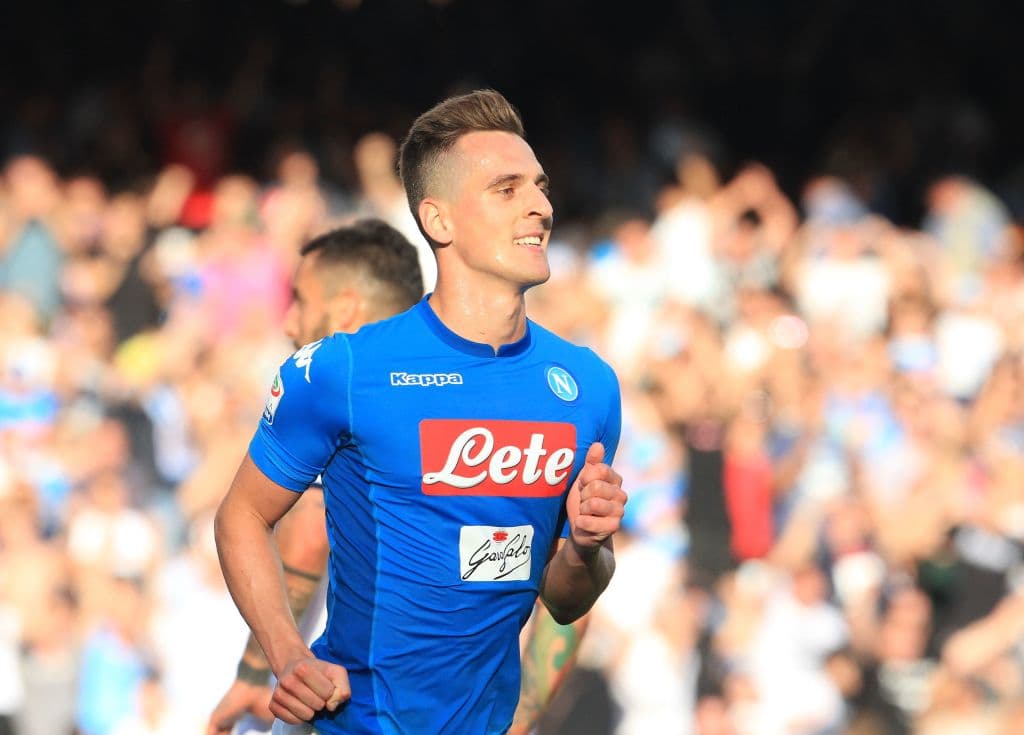 Otra de las caras conocidas a nivel internacional por Polonia, el atacante del Napoli de la Serie A, Arkadiusz Milik, de 24 años, tiene 38 llamados y 12 goles. Uno de los indiscutidos en el ataque.