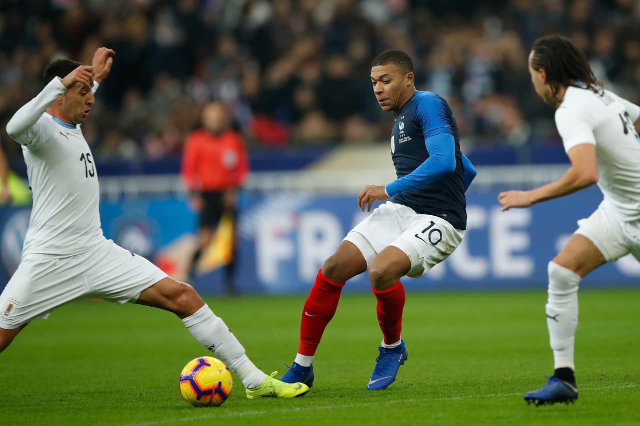 En el tiempo que estuvo, el '10' de Francia mostró la calidad que se espera de él, la que lo caracteriza.