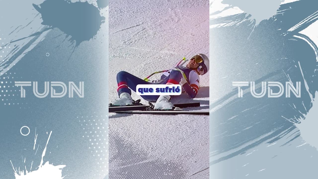 La aparatosa caída de Lindsey Vonn en Milano Cortina 2026