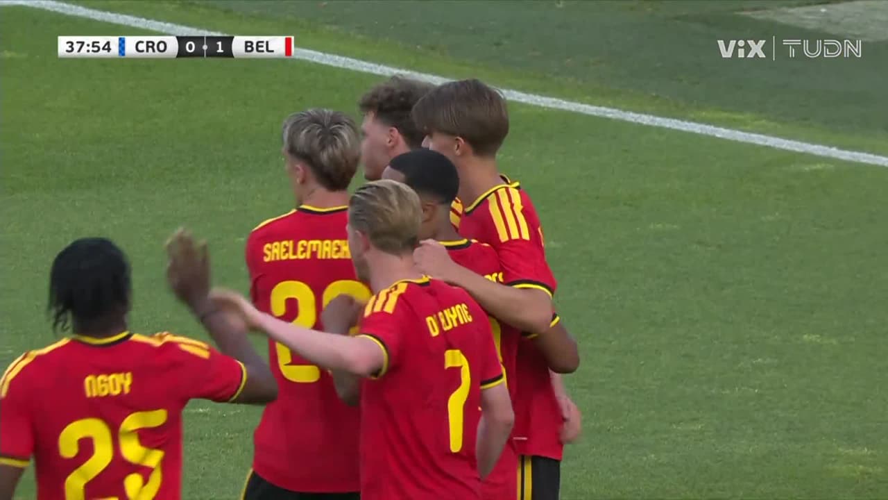 ¡Se rompió el cero! Youri Tielemans anota para Bélgica y pone el 1-0