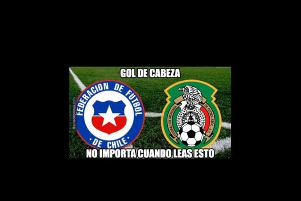 Los memes no podía faltar luego del empate entre México y Chile, ahora la figura de ellos fueron Vuoso y Jiménez.