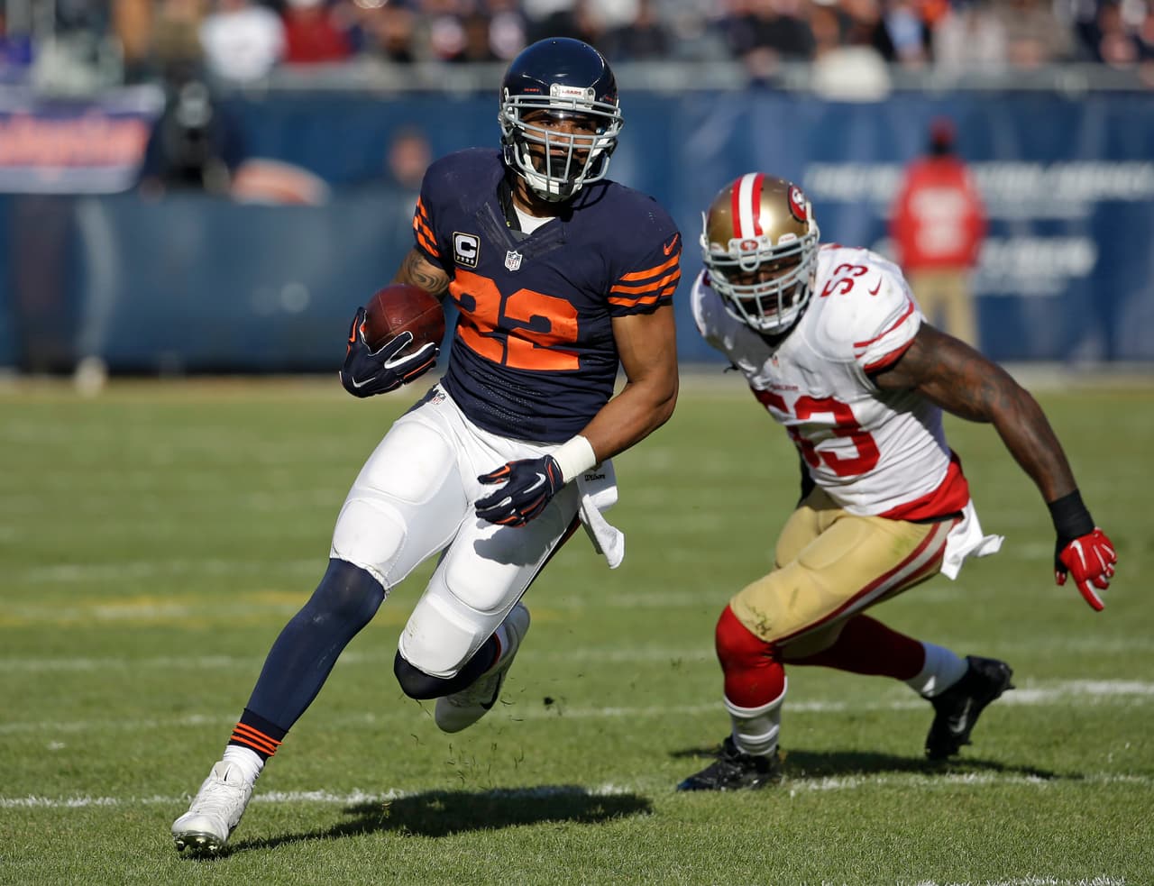 MATT FORTE. Corredor, Chicago Bears. El equipo anunció que no firmaría al jugador que desde 2008 ha ganado más yardas de la línea de goleo en adelante. Se mencionan a los New England Patriots y Baltimore Ravens como equipos a los que les urge un corredor de primer nivel.