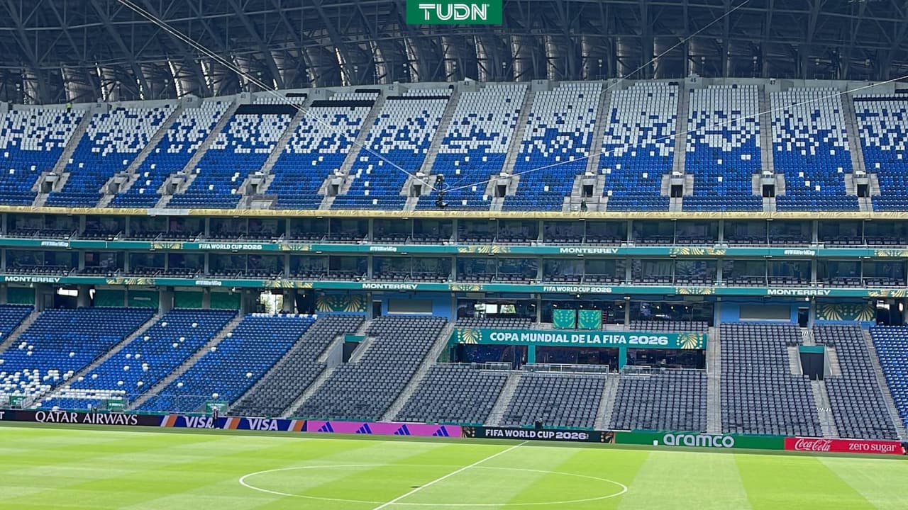 Estadio Monterrey y su impresionante decoración para el Mundial 2026