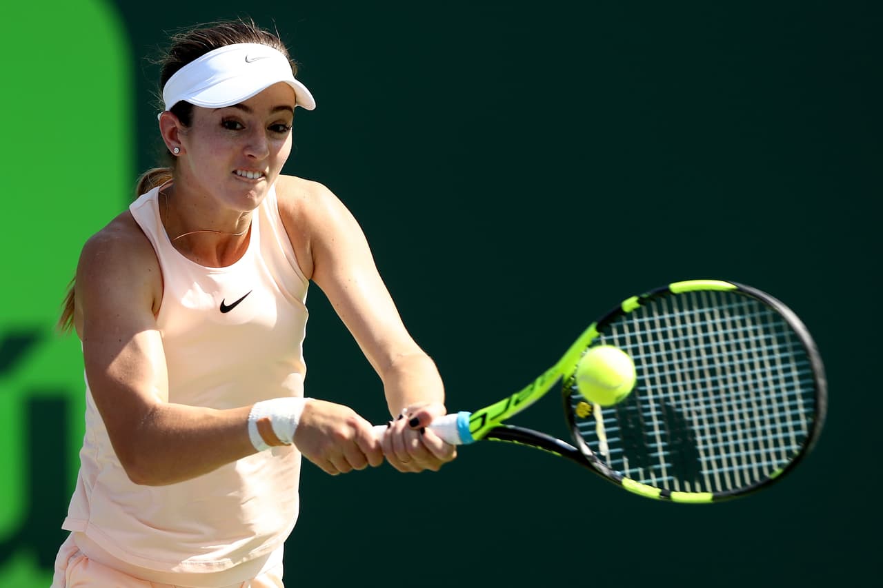 La estadounidense Catherine Bellis ha sorprendido al tenis mundial a sus 18 años, a pesar de que se despidió temprano tras perder contra la bielorrusa Victoria Azarenka 3-6, 0-6.