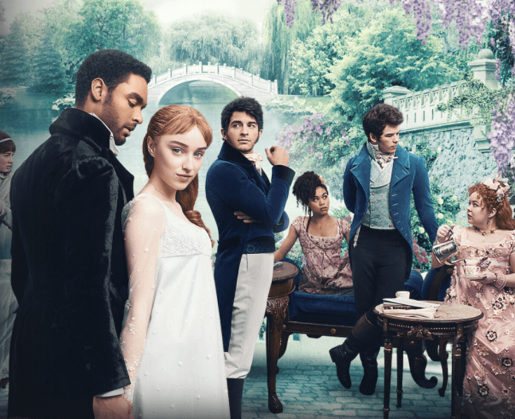 Phoebe saltó a la fama internacional gracias a la serie Bridgerton.