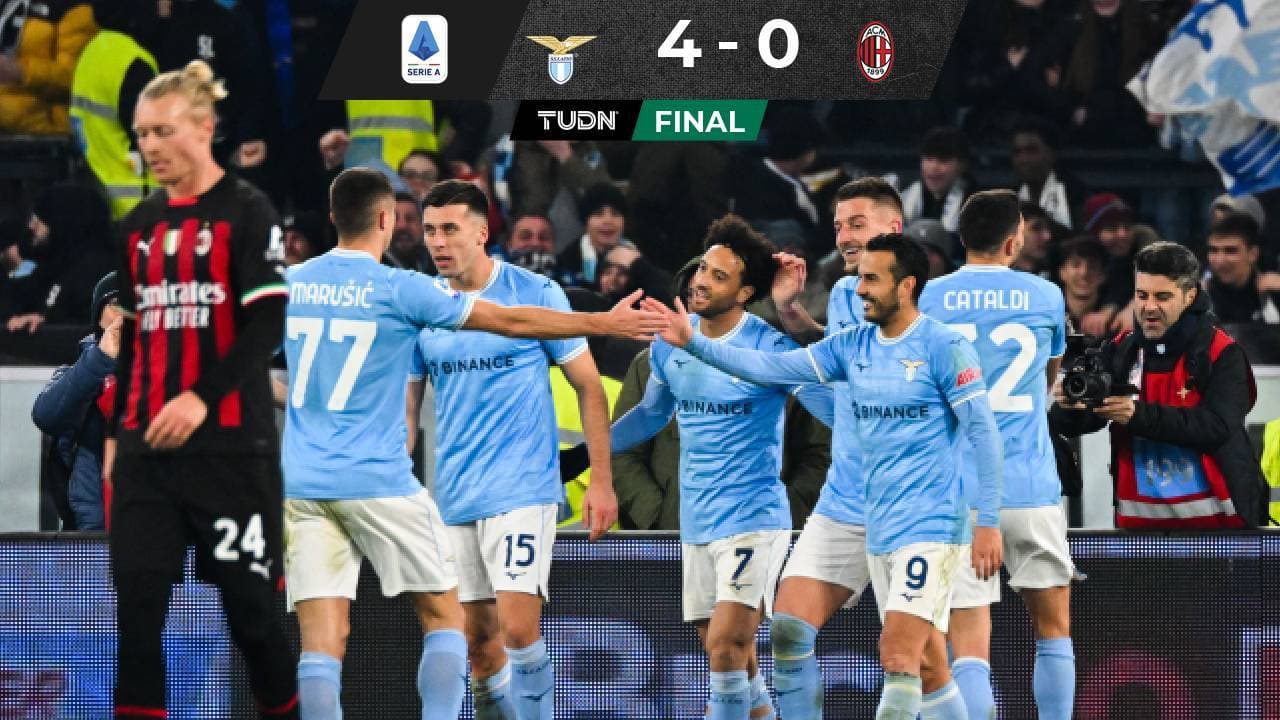 Lazio humilla al Milan y 'ayuda' a Chucky y Napoli