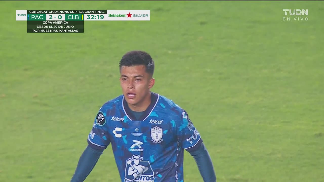 ¡Ahora sí llegó el 2-0! Contragolpe de Pachuca que corona Rodríguez