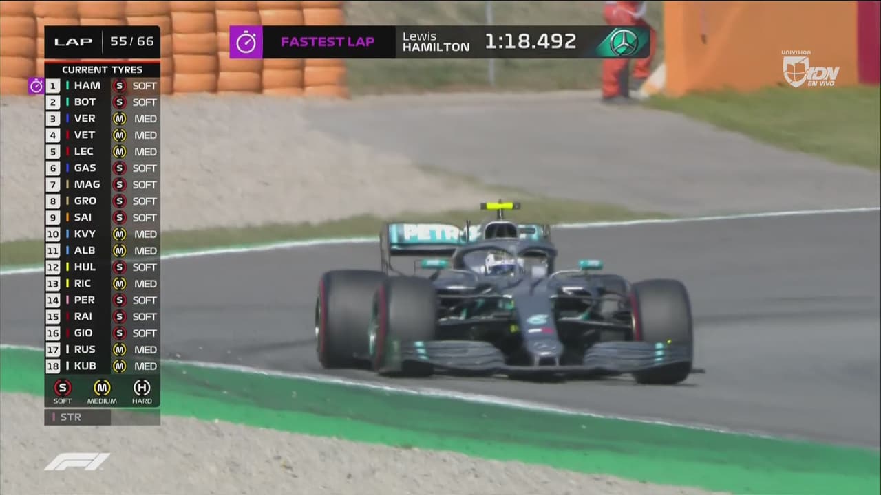 ¿Es Speedy Gonzales? Hamilton impone la vuelta más rápida