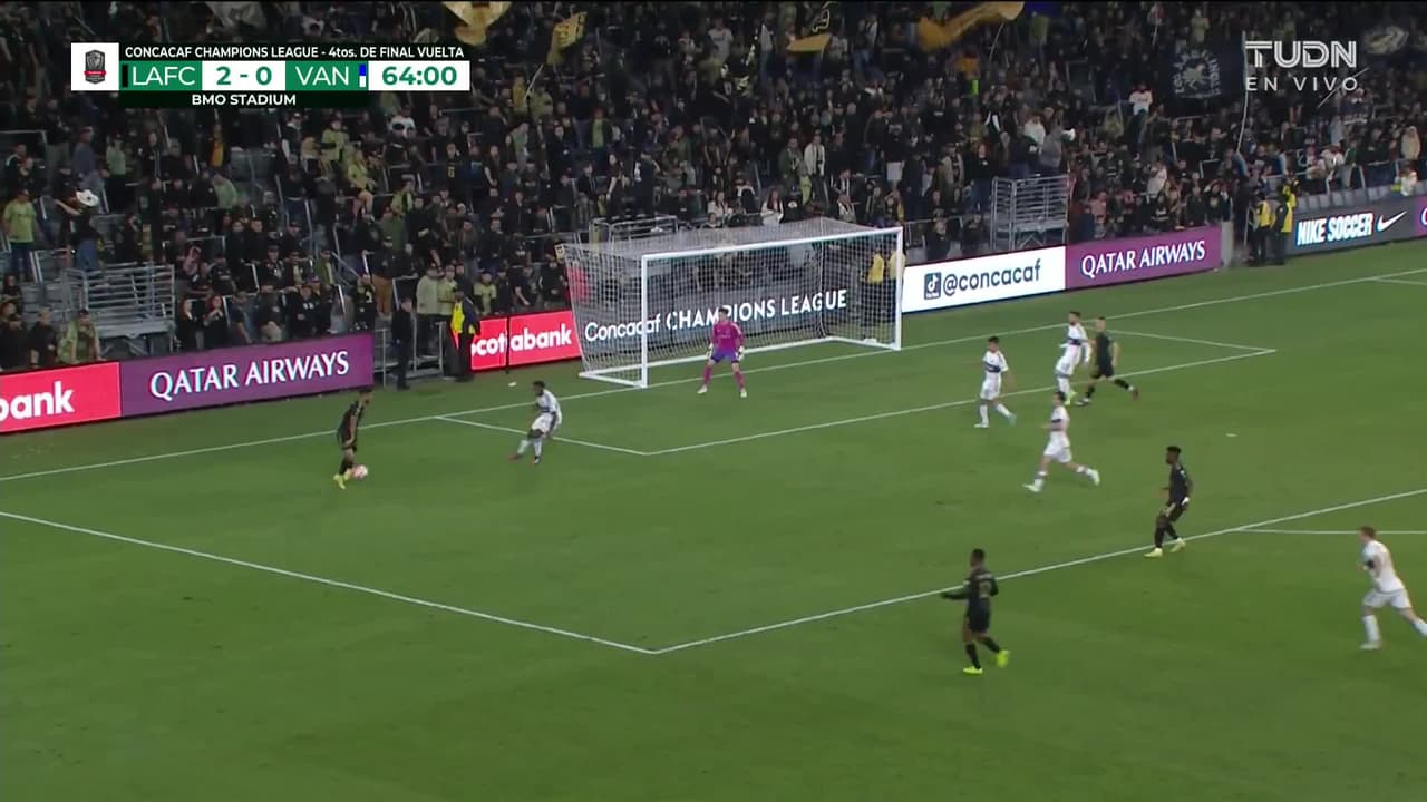 ¡GOL!  anota para LAFC. José Cifuentes