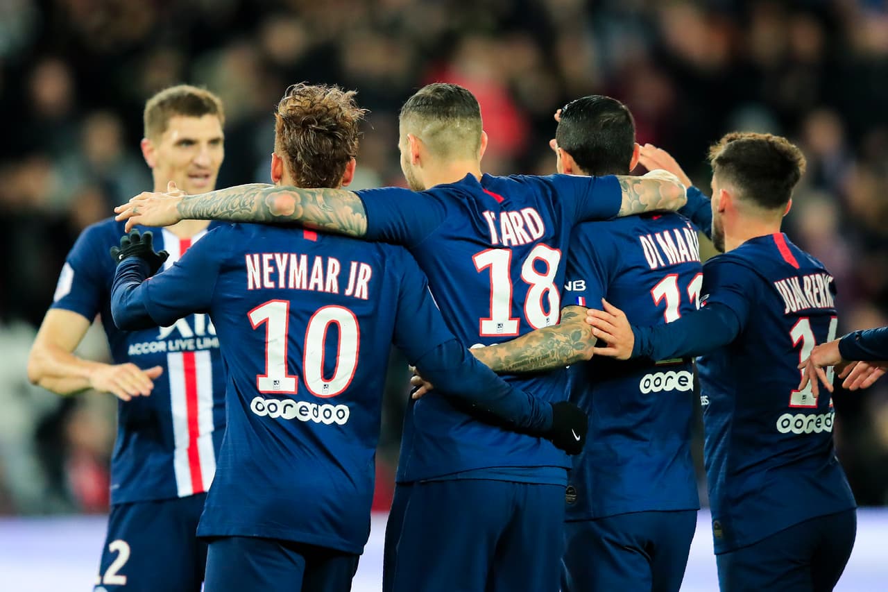 Icardi (17’) y Di María (31’) consolidaron a PSG en la cima de la tabla.