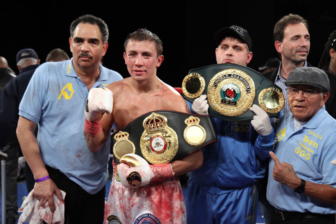El sobrenombre de ‘GGG’ deriva de su nombre completo: Gennady Gennádievich Golovkin. En ruso se escribe: Геннадий Геннадьевич Головкин.