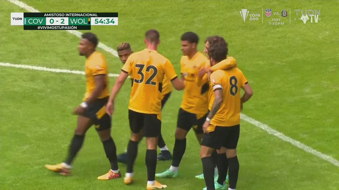 ¡La prende sabroso! Rúben Neves anota el 0-2 con un cañonazo