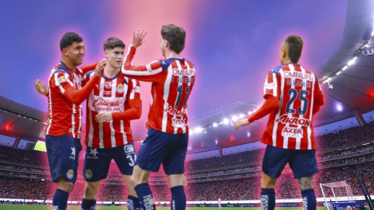 Chivas concreta goleada a Puebla 5-0 con doblete de Bryan González