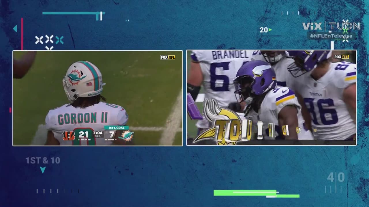 Aaron Jones devuelva ventaja con touchdown a Vikings