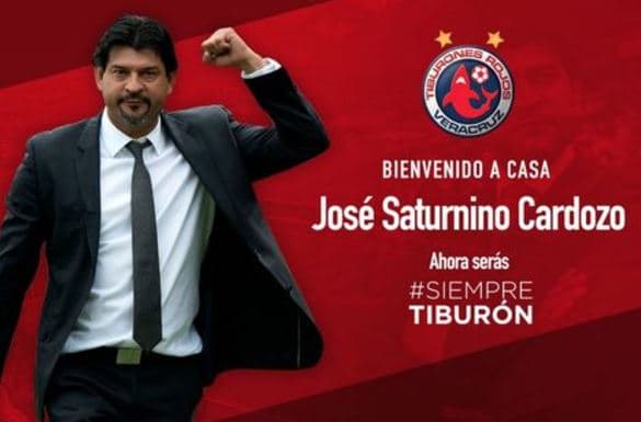 Este sábado, Veracruz anunció a Cardozo como su nuevo entrenador, sustituyendo a Juan Antonio Luna.
<br>