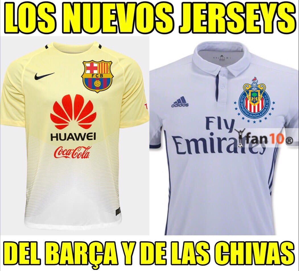 Memes américa vs. real madrid