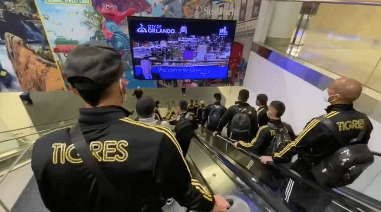 Tigres ya está en Florida para la Liga de Campeones de Concacaf