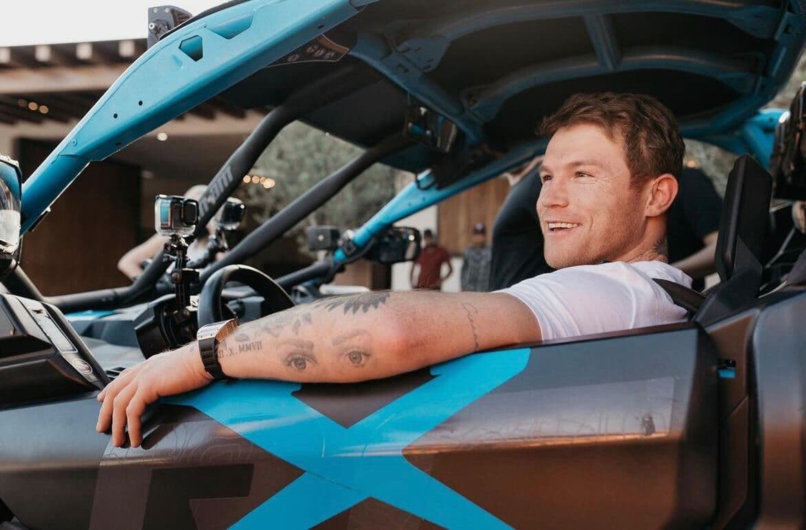 'Canelo' Álvarez tiene cerca de 14 tatuajes en su cuerpo.