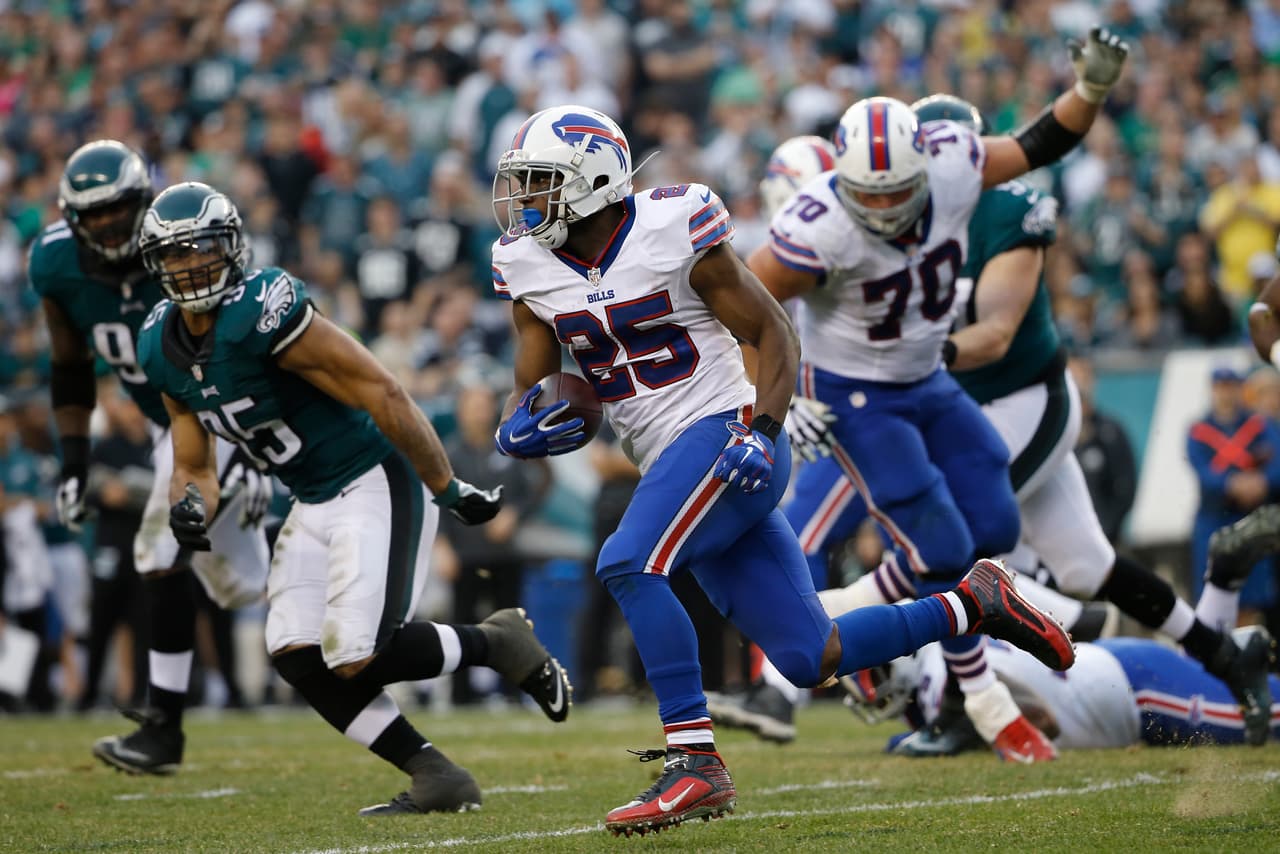LeSean McCoy no tuvo venganza contra los Eagles