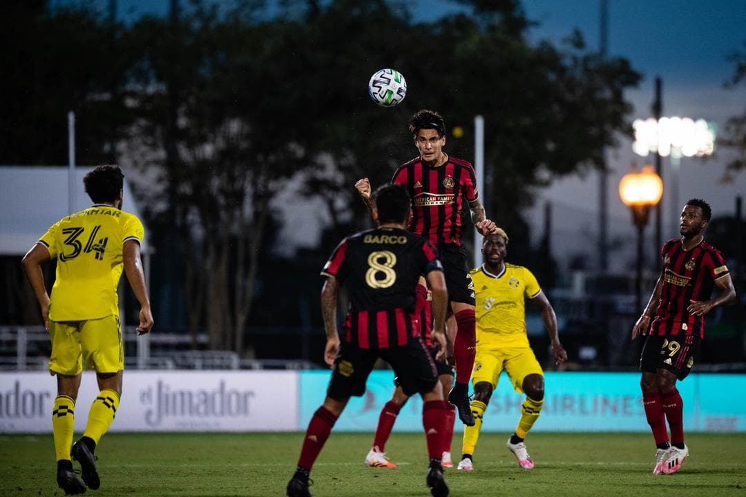 Colombus Crew derrota al Atlanta United en su propia casa y continúa con el paso perfecto en la MLS.