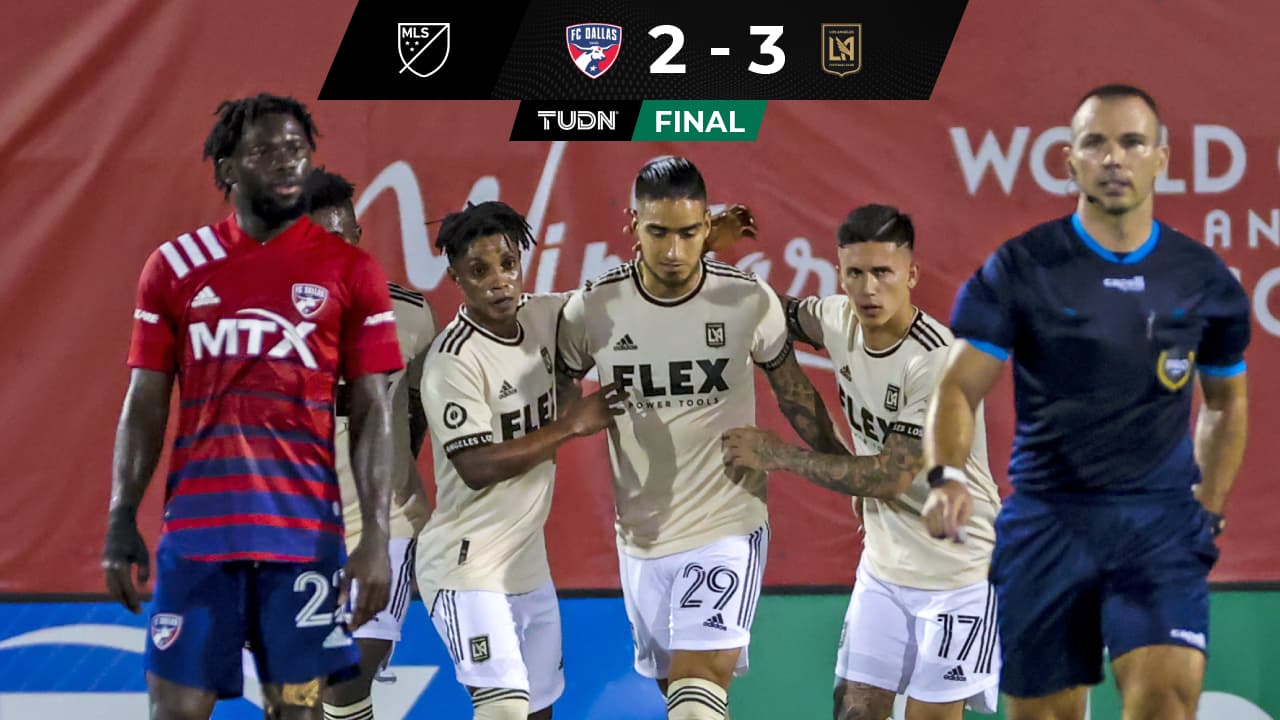 Excelsa remontada de LAFC a Dallas con hat-trick de 'Chicho' Arango