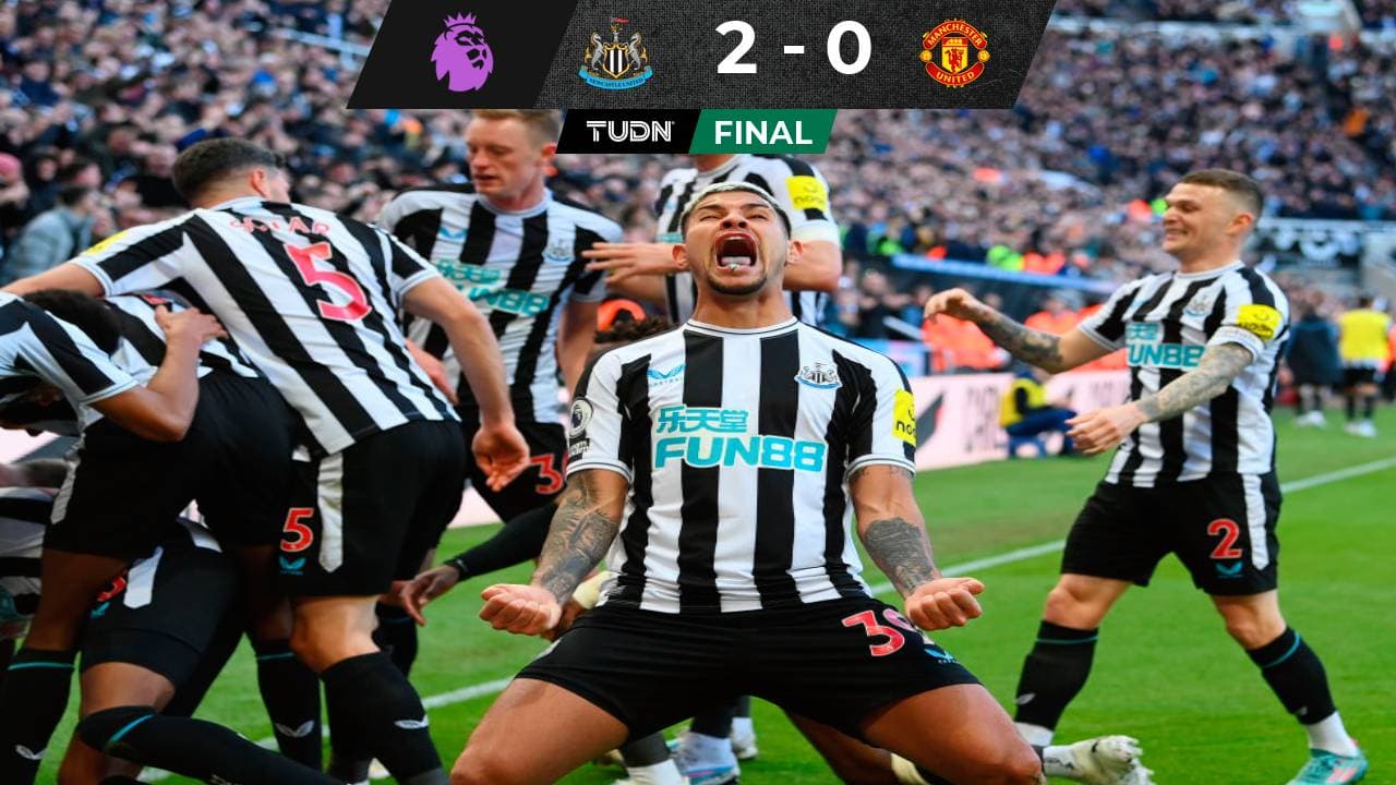 Newcastle venció al Manchester United y ahora es tercero en la Premier League