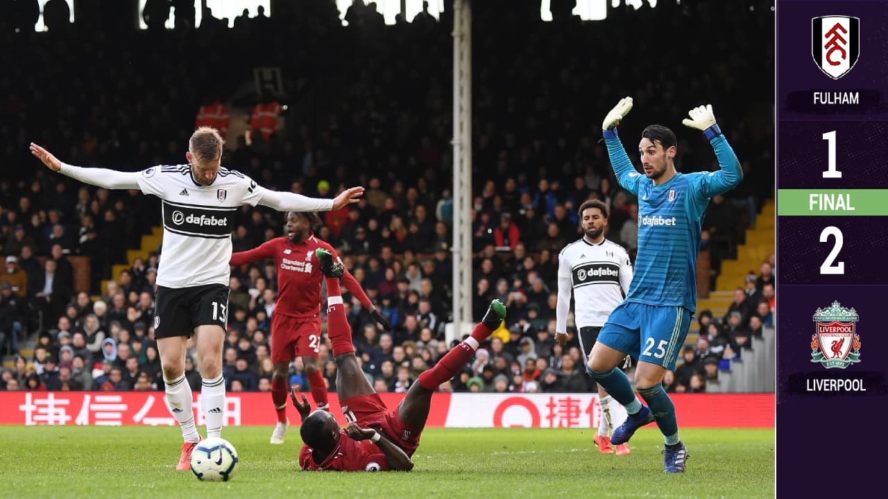 Controversia arbitral en triunfo del Liverpool ante Fulham en Premier League
