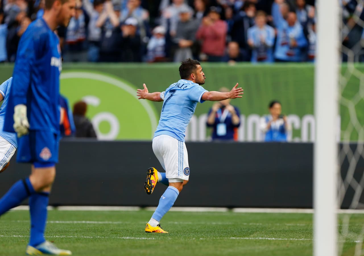 5) DAVID VILLA | NYCFC continua metido en una mala racha, pero el “Guaje” dio la cara la jornada pasada con un doblete ante el subcampeón de la MLS.