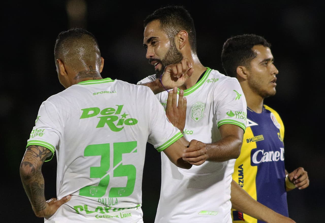 La solitaria anotación de Diego Rolán desde los once pasos le la la victoria a los fronterizos 1-0 sobre los potosinos.