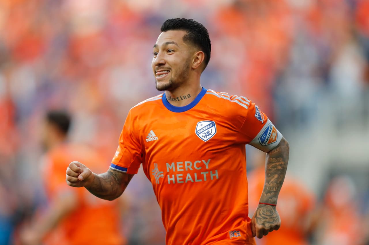 Cumpleaños de Lucho Acosta en una noche histórica para FC Cincinnati