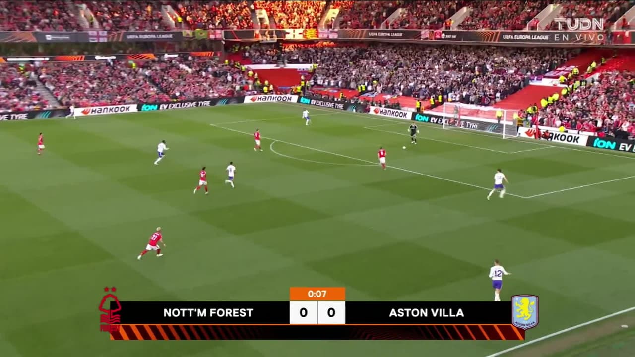 ¡En vivo! Nottingham Forest vs Aston Villa I Semifinal Ida Europa League ¡Aquí!