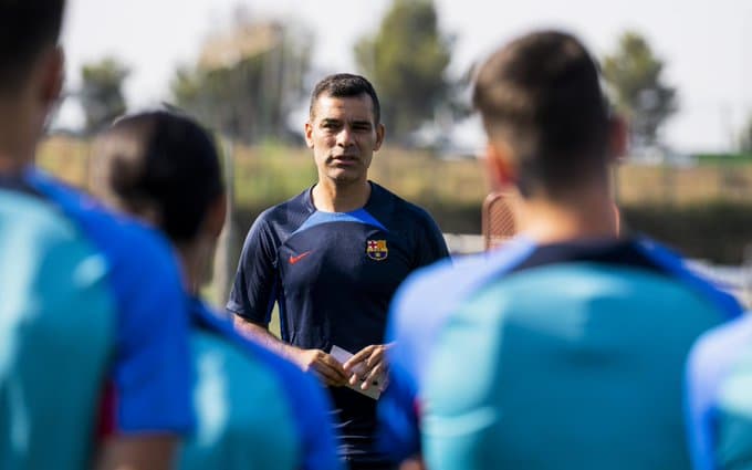 Así se estrena Rafa Márquez como DT del Barcelona Athletic