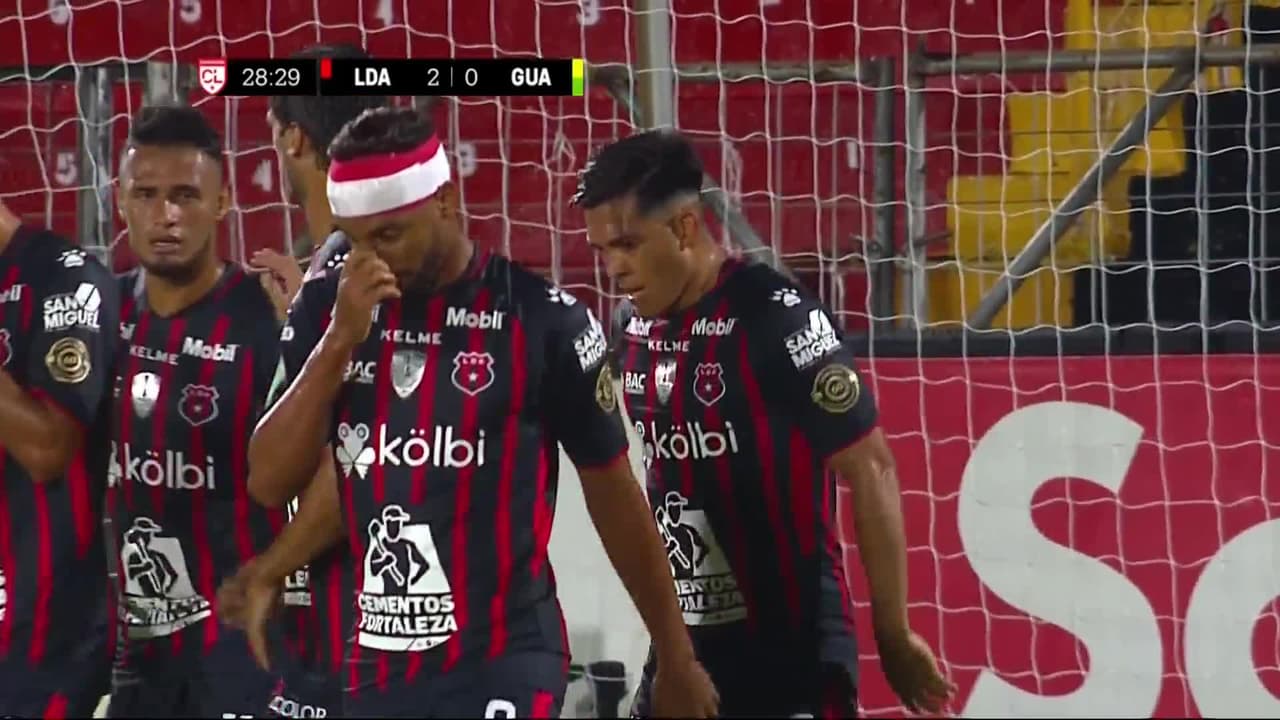 ¡GOOOL! Adrián Alonso Martínez Batista anota para Alajuelense.