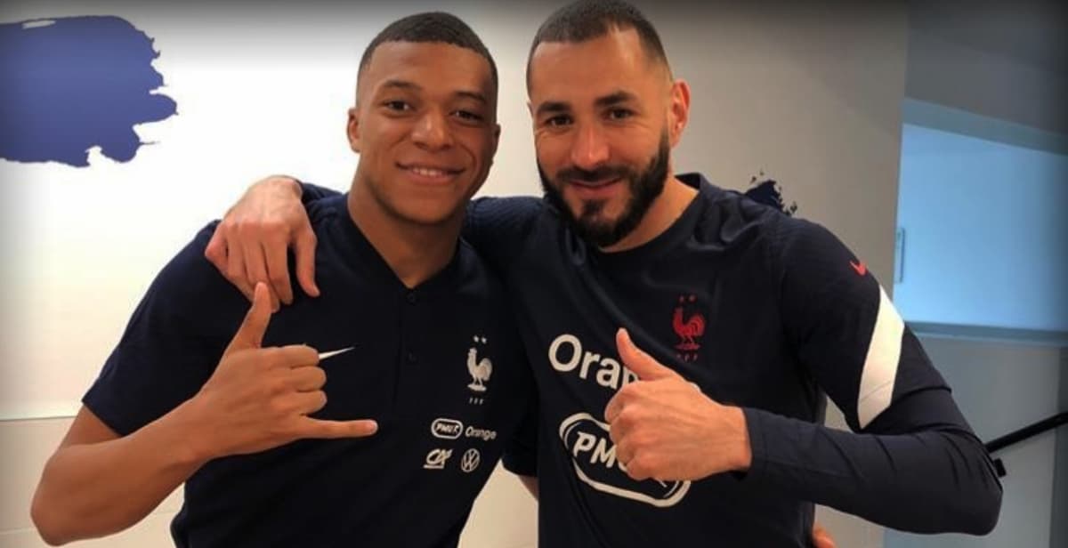 La foto de Benzema con Mbappé que ilusiona a los madridistas