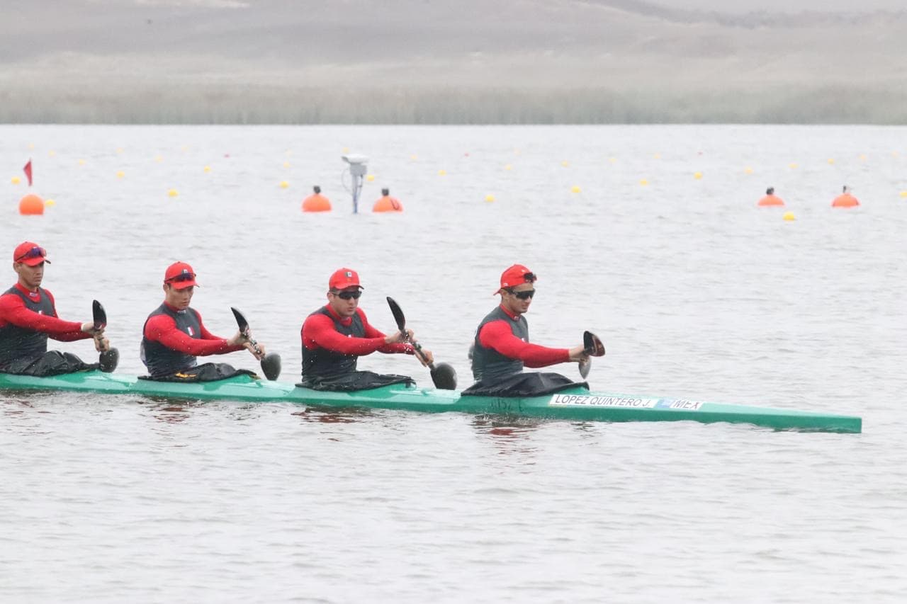 En la prueba de K4 500 metros del canotaje de velocidad, el cuarteto mexicano conformado por Mauricio Figueroa, Osbaldo Fuentes, Javier López y Juan Rodríguez tuvo una destacada actuación.