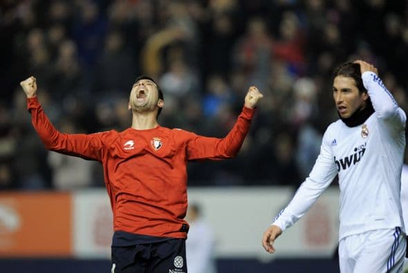 Osasuna no podía creer lo que había conseguido después de 90 minutos.