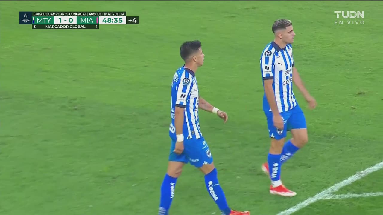 ¡Parecía el 2-0! Bombazo de Meza que mueve las redes por arriba del arco