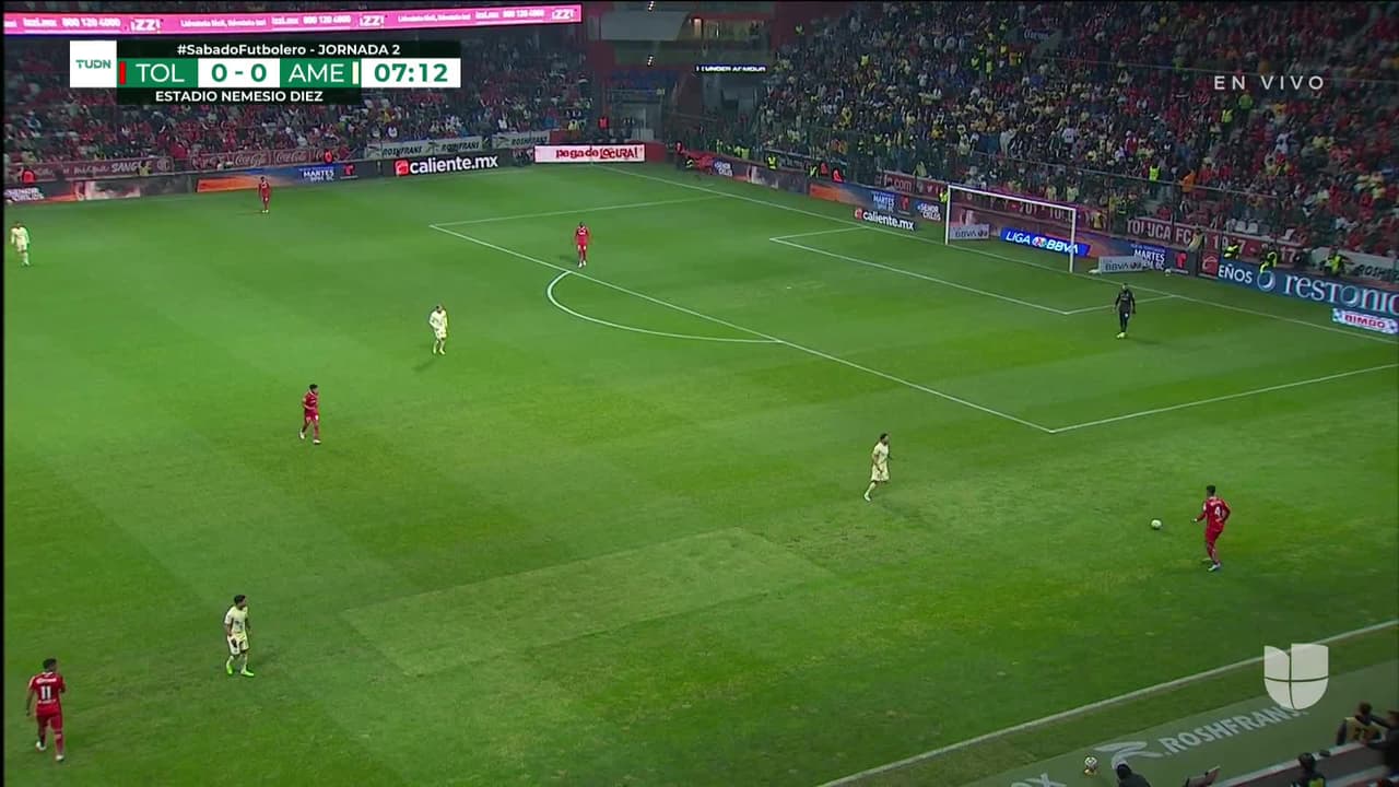 ¡TIRO ATAJADO! disparo por Marcel Ruiz.