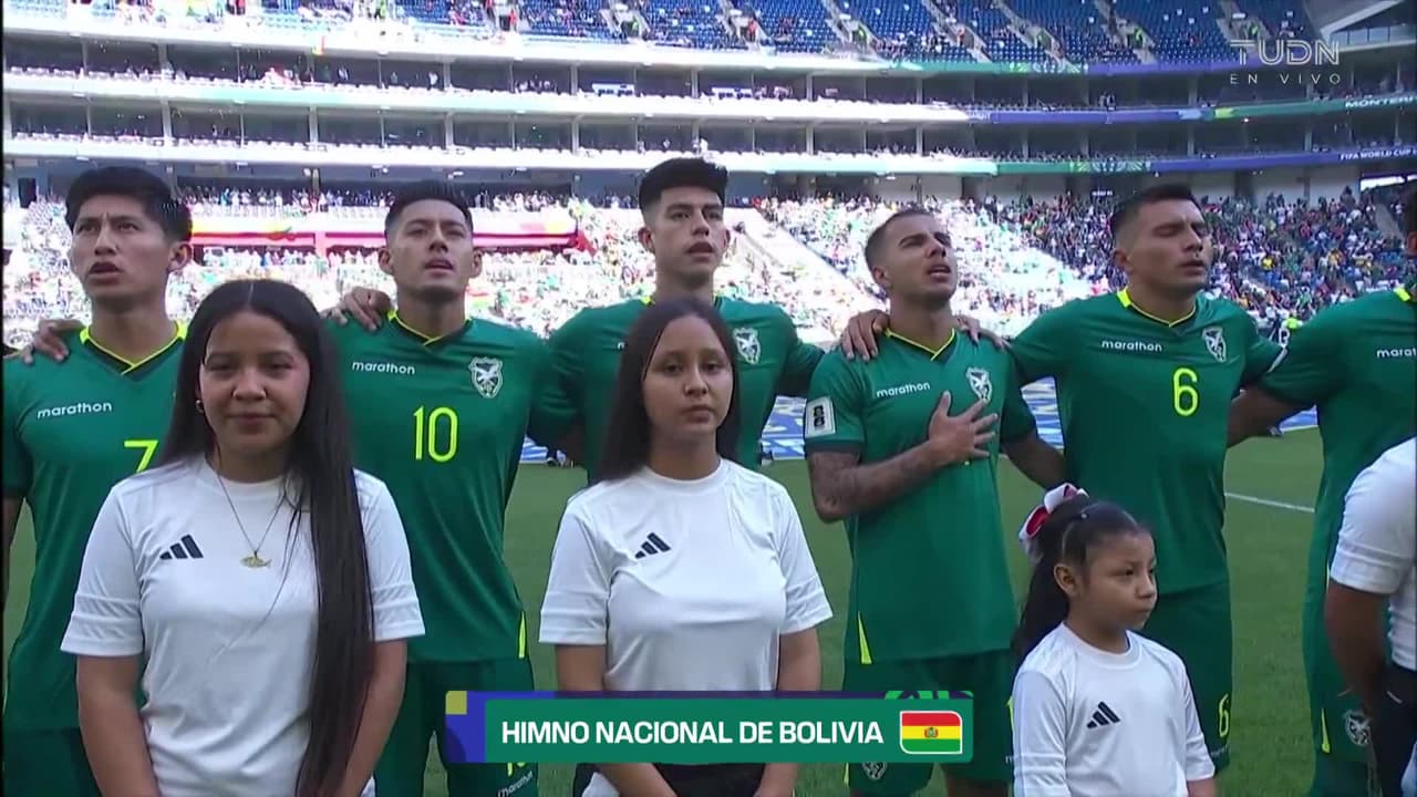 ¡Ya se siente el Mundial! Los jugadores Bolivianos lloran al cantar su himno