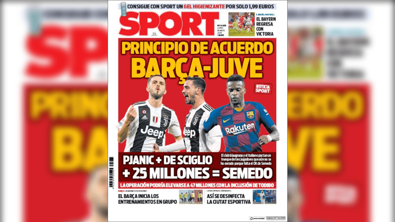 El mundo deportivo extraña la actividaad y las portadas de los diarios más imporotantes en el mundo ven una luz al final del túnel.