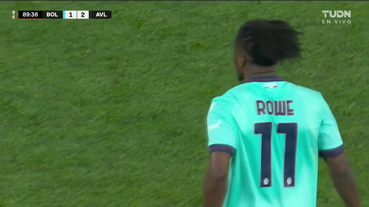 ¡Se mete al partido! Rowe descuenta para el Bologna