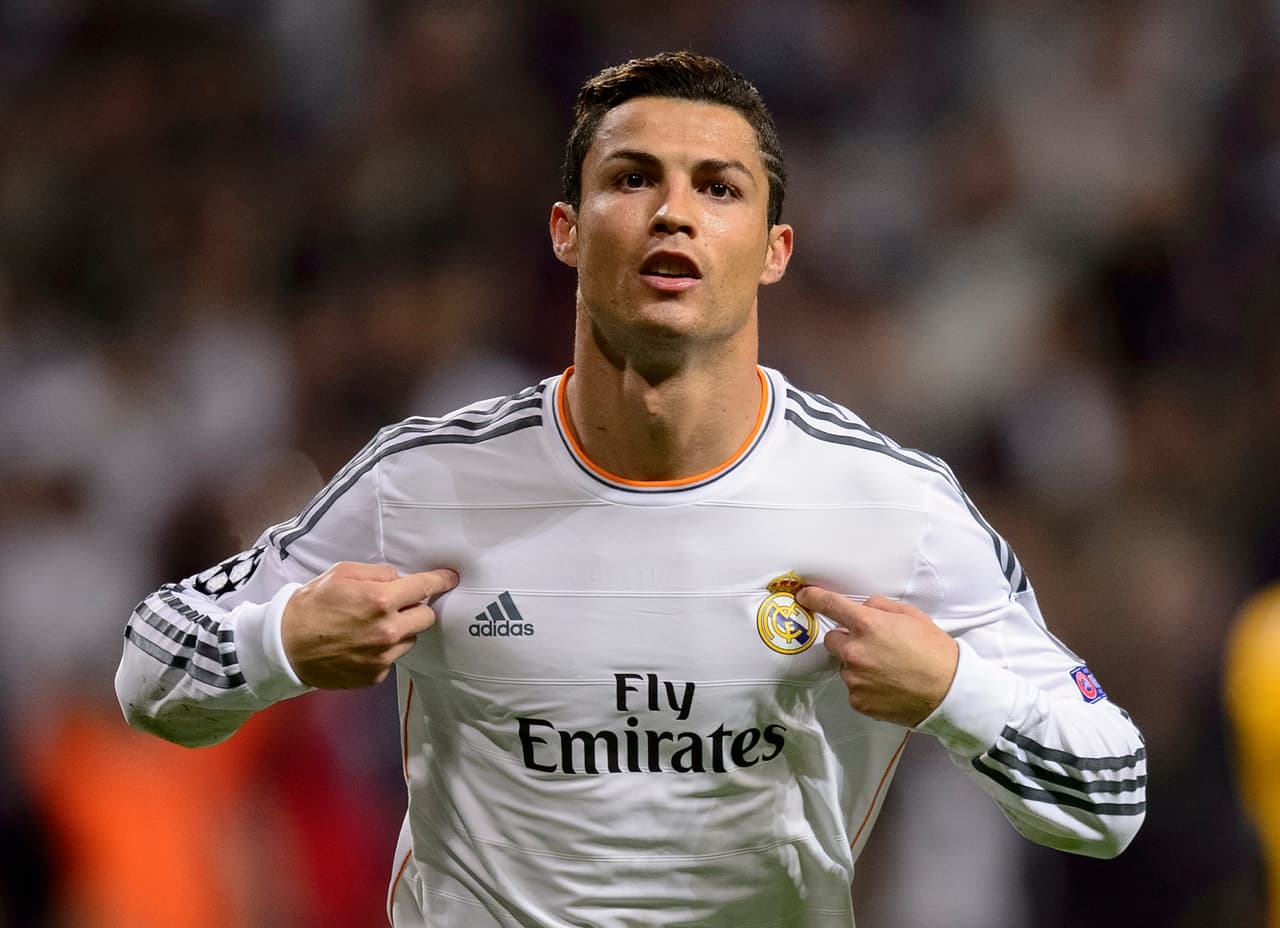 Temporada 2013/2014 - Cristiano Ronaldo (Real Madrid C.F.) con 17 goles.