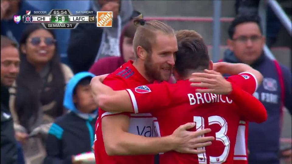 ¡GOOOL! Aleksandar Katai anota para Chicago Fire