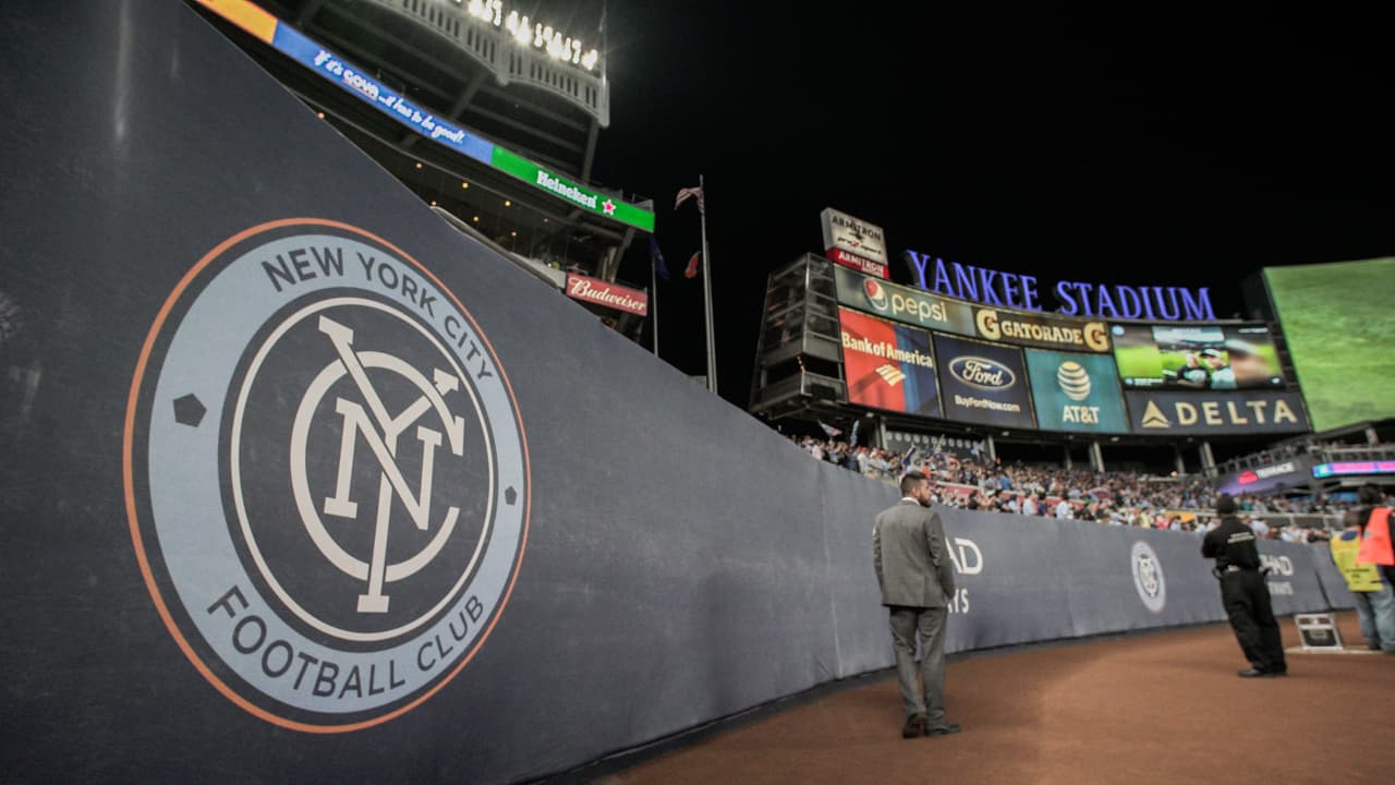 Mientras el New York City construye su propio estadio, juega los partidos de local en el legendario Yankee Stadium