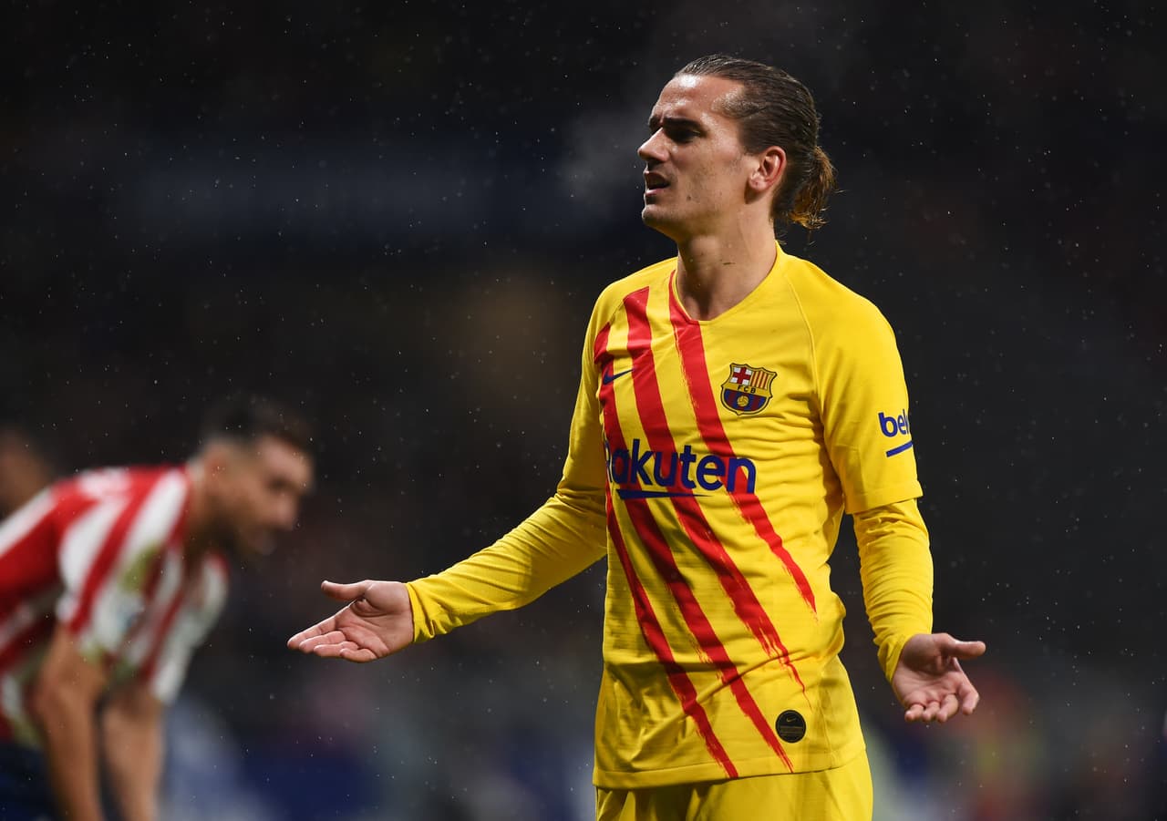 Cánticos de "Griezmann muérete" ponen en peligro al Wanda 