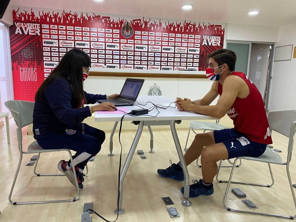 Las Chivas reportaron el día de hoy el inicio de exámenes médicos.