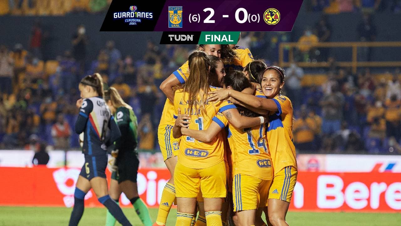 Tigres hizo pedazos al América con seis goles en la serie