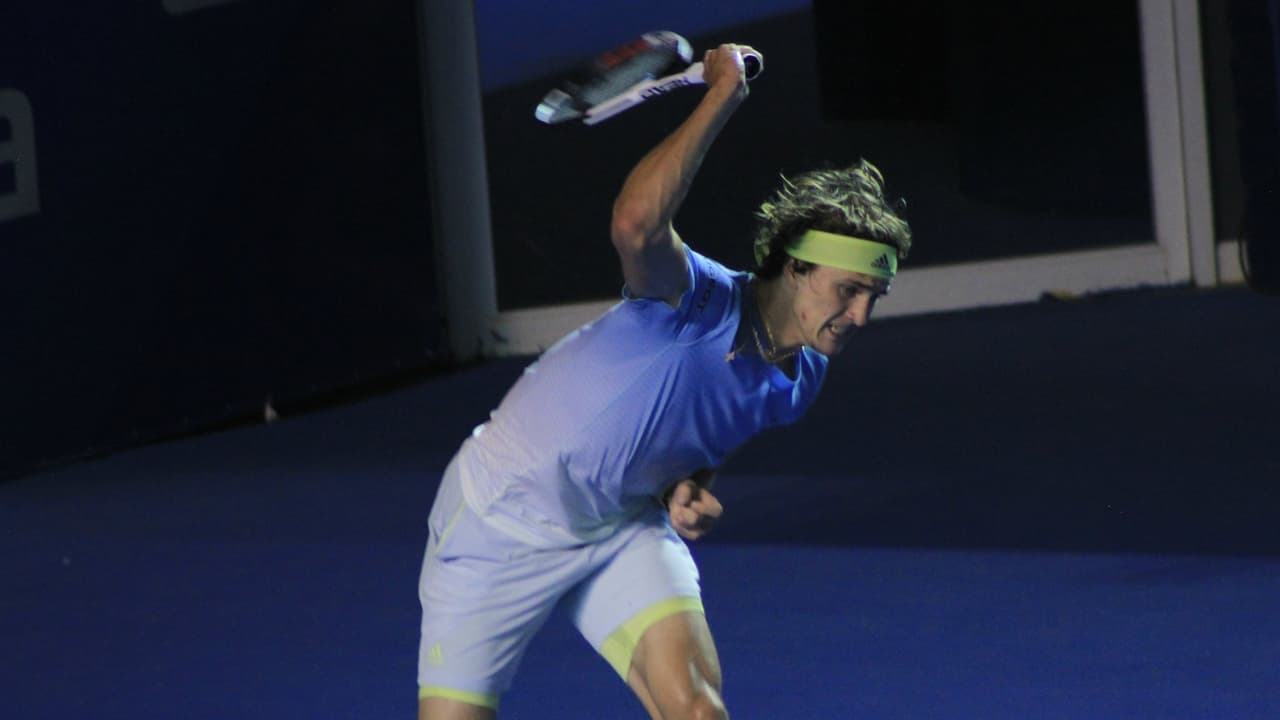 Del Potro saca de quicio a Zverev y avanza a la Final del Abierto Mexicano
