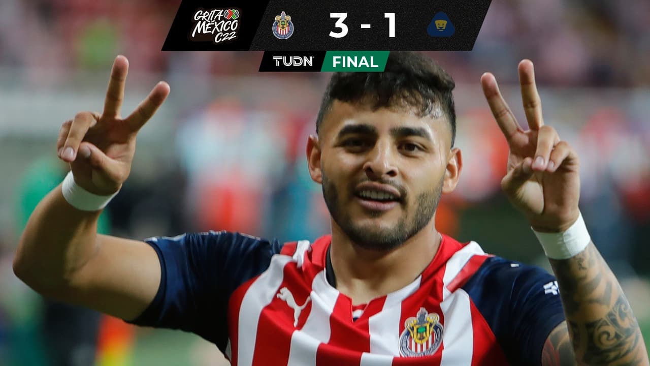 Alexis Vega hace gol y asistencia en triunfo de Chivas y amarra Repechaje