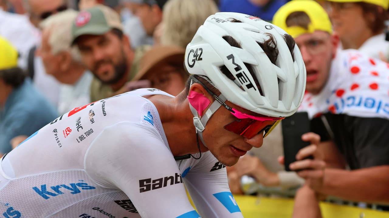 Isaac del Toro, segundo en la etapa 3 de la Vuelta a Alemania y recupera la cima